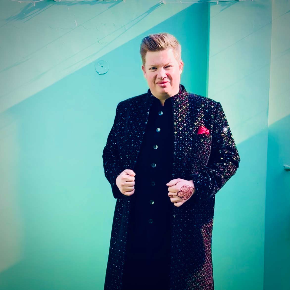 Christian Merten. Künstler und Gründer von einzigartigbunt