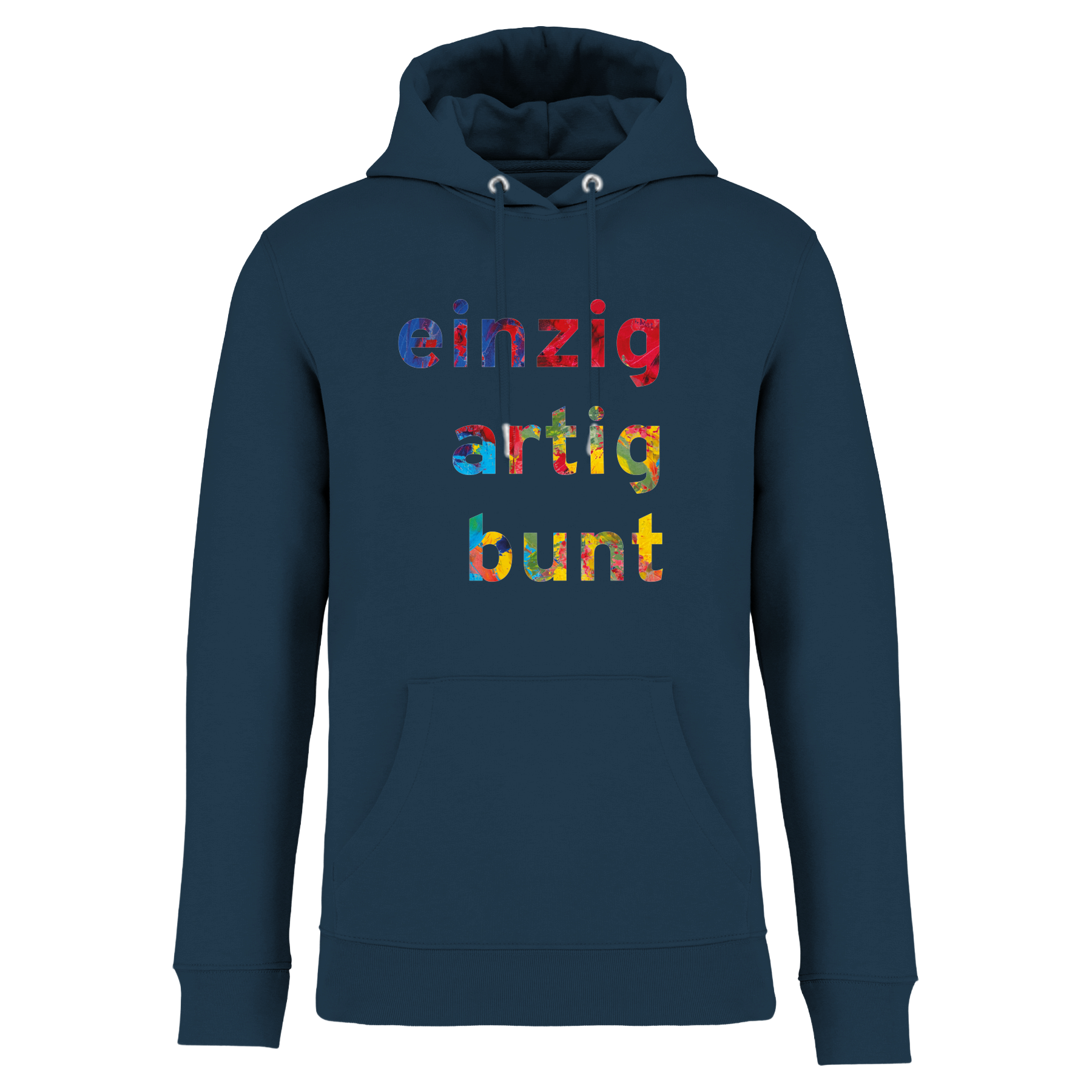 Der „einzigartigbunt“ Hoodie