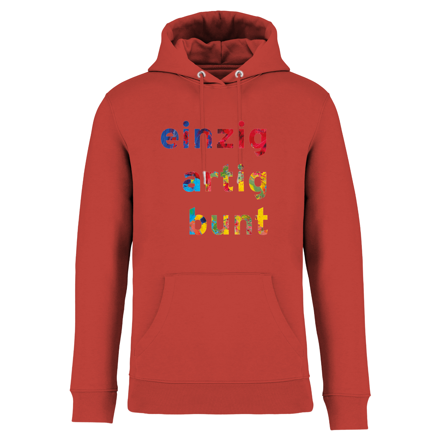 Der „einzigartigbunt“ Hoodie