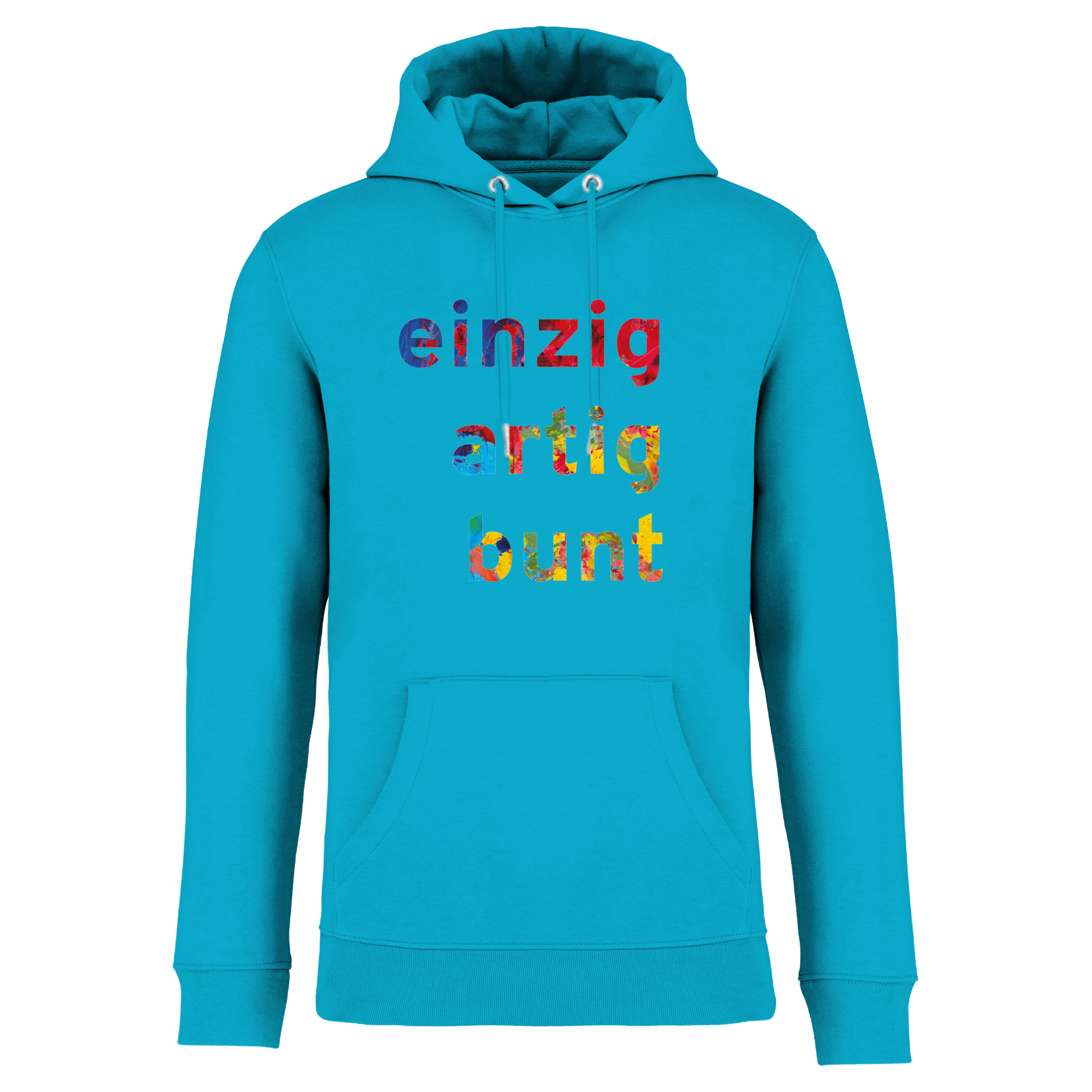 Der „einzigartigbunt“ Hoodie