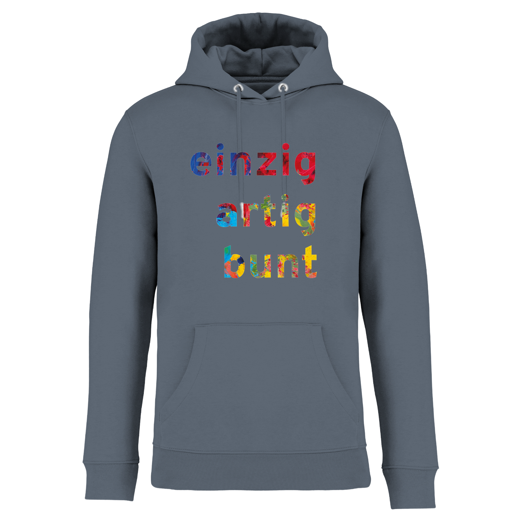Der „einzigartigbunt“ Hoodie