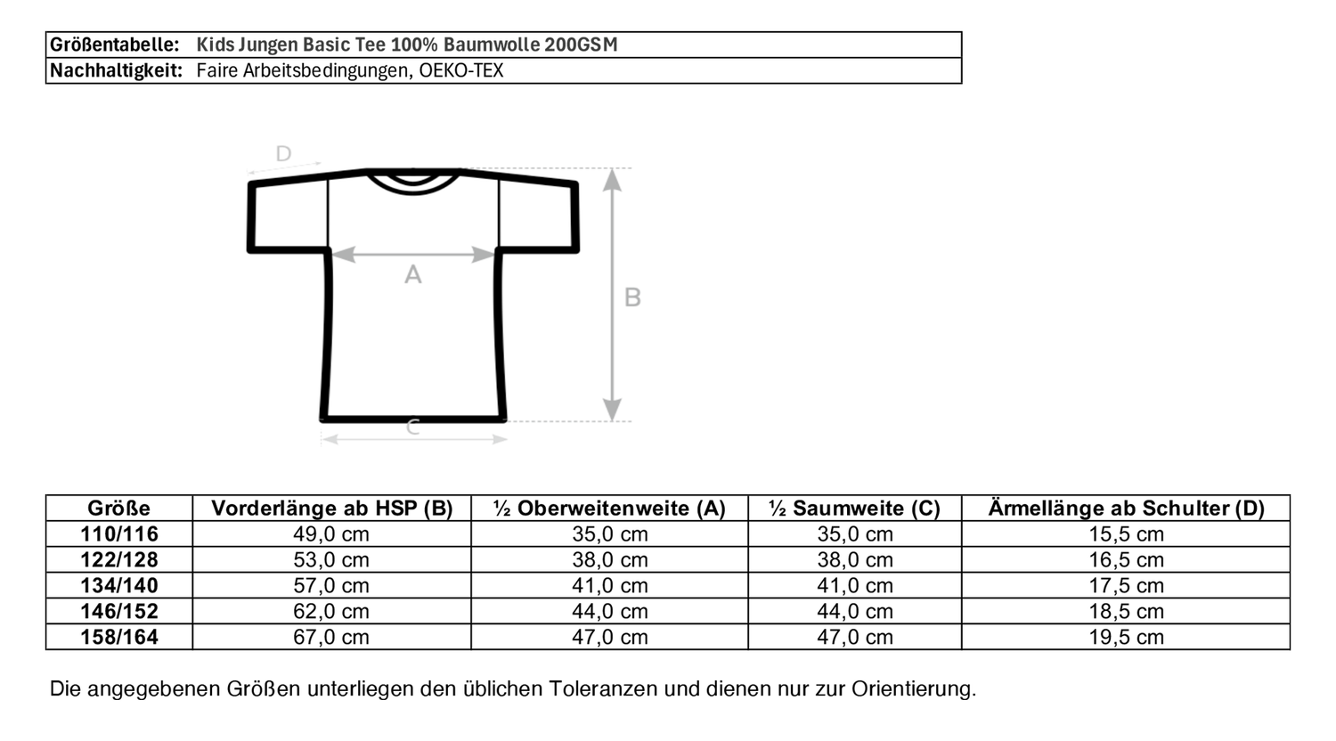 Kinder T-Shirt mit lachendem Dackel Gesicht | Bio-Baumwolle und Fair