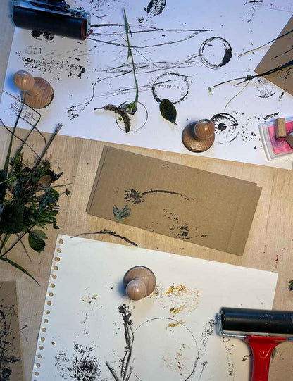 🌿 Natur-Stempel-Workshop in Hamburg – Kreativität trifft Natur