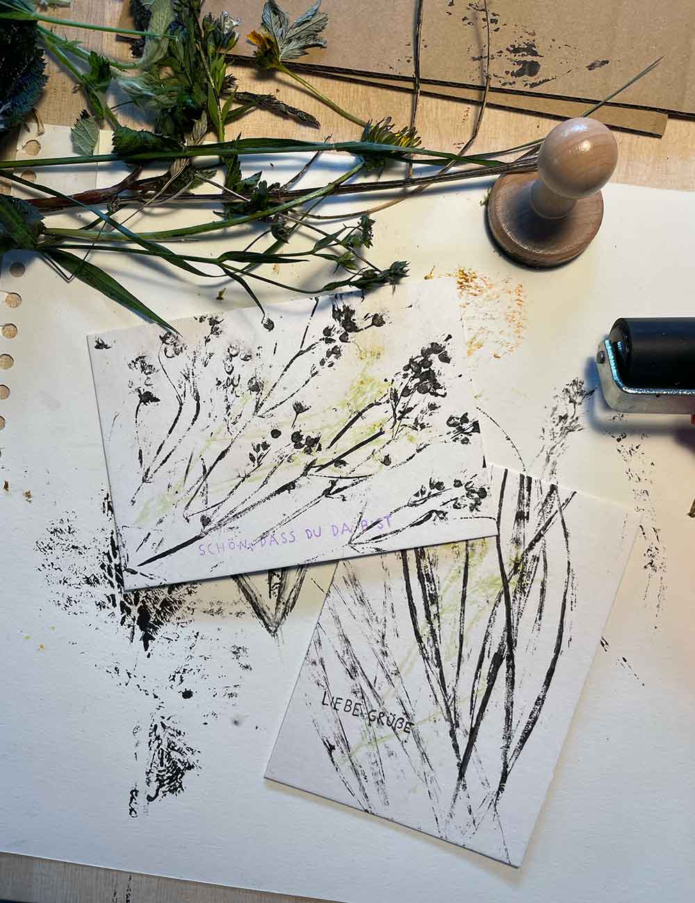 🌿 Natur-Stempel-Workshop in Hamburg – Kreativität trifft Natur
