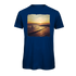 Blau mit Sonnenuntergang & SUP-Motiv, nachhaltig – einzigartigbunt