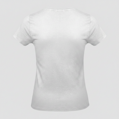Damen T-Shirt von hinten.