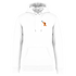 Weißer Hoodie mit Dackel-Motiv und Schmetterling, nachhaltig – einzigartigbunt