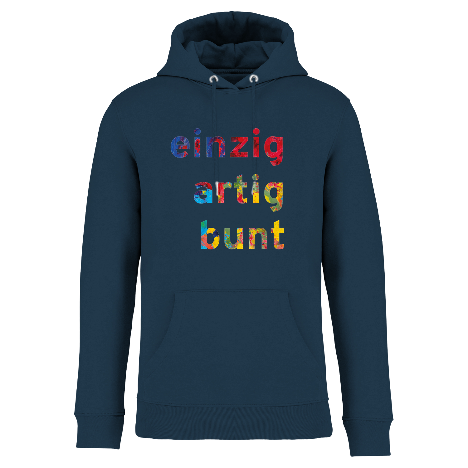 Der „einzigartigbunt“ Hoodie