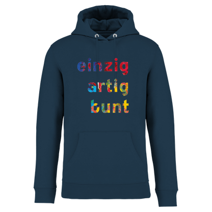 Der „einzigartigbunt“ Hoodie