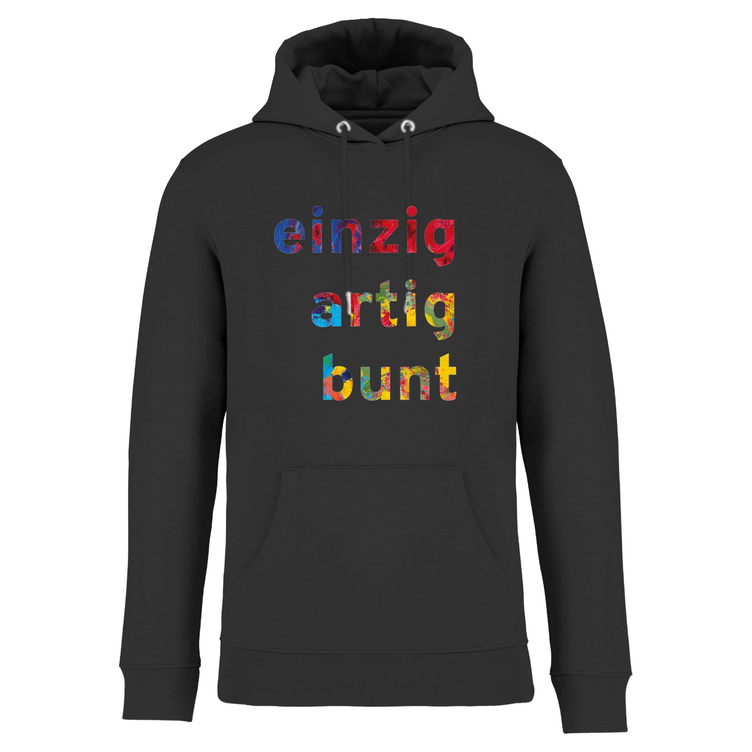 Der „einzigartigbunt“ Hoodie