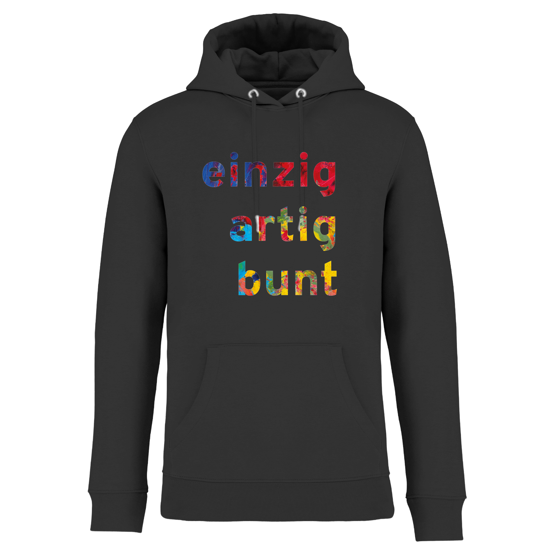 Der „einzigartigbunt“ Hoodie