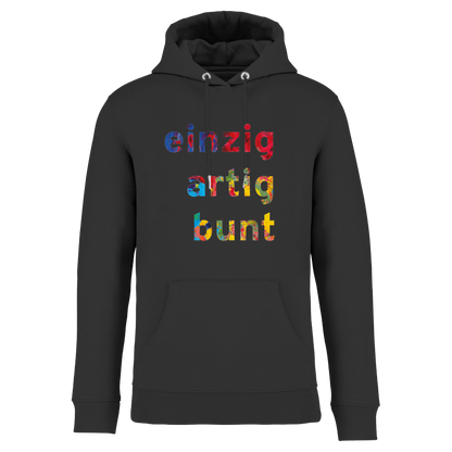 Der „einzigartigbunt“ Hoodie
