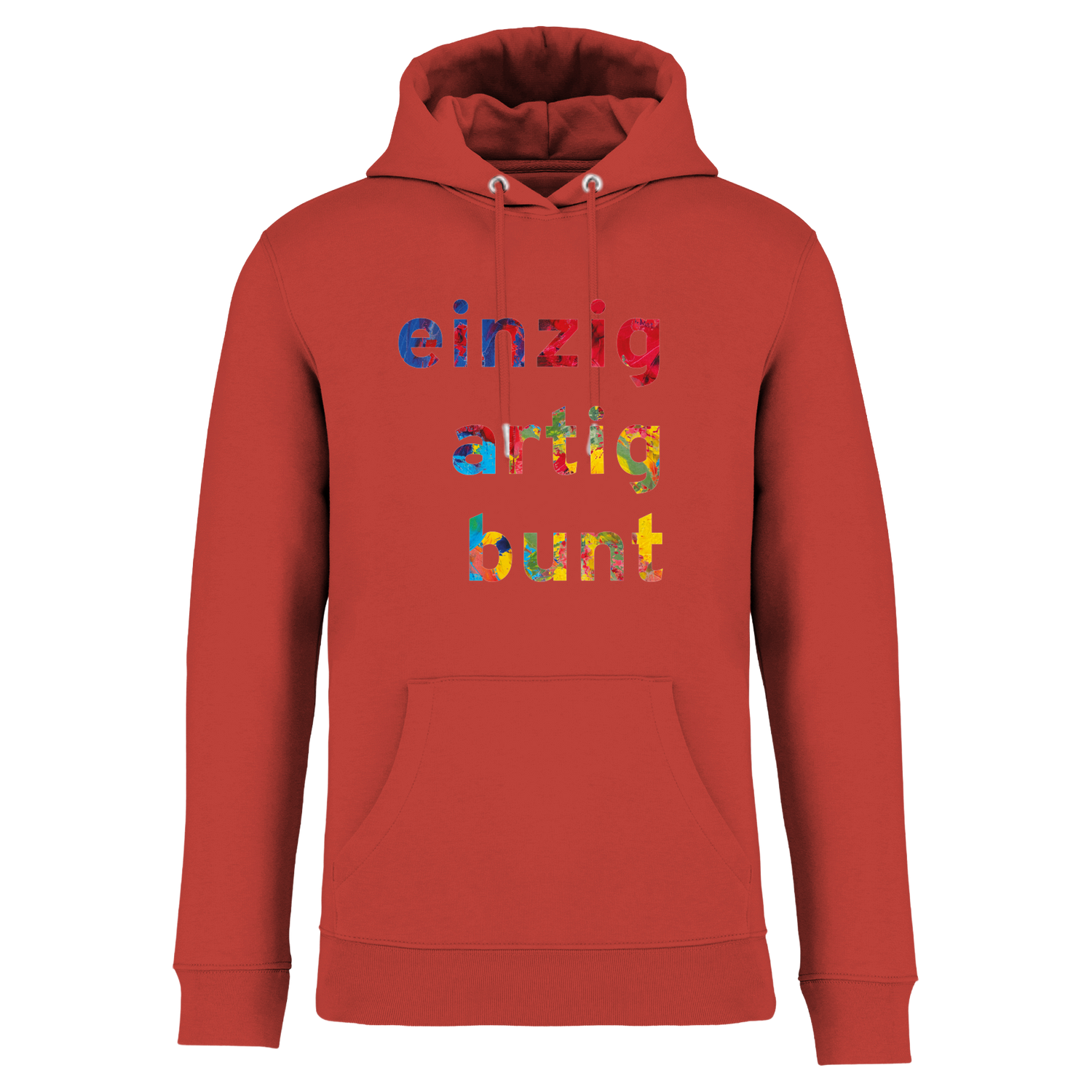 Der „einzigartigbunt“ Hoodie
