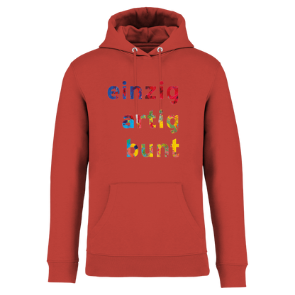Der „einzigartigbunt“ Hoodie