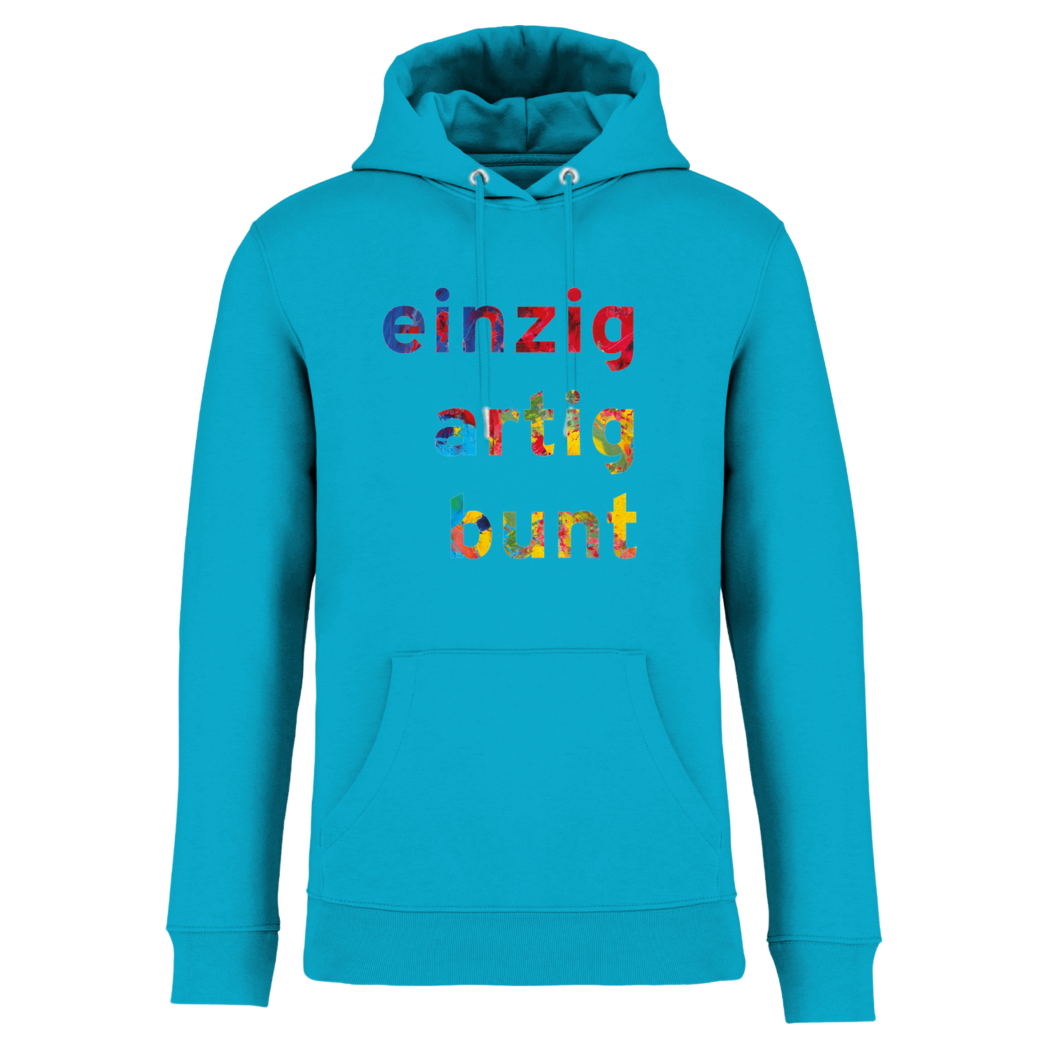 Der „einzigartigbunt“ Hoodie