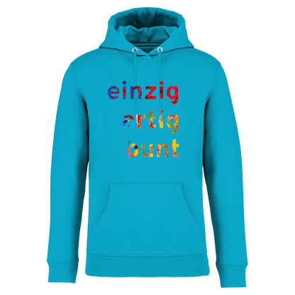 Der „einzigartigbunt“ Hoodie