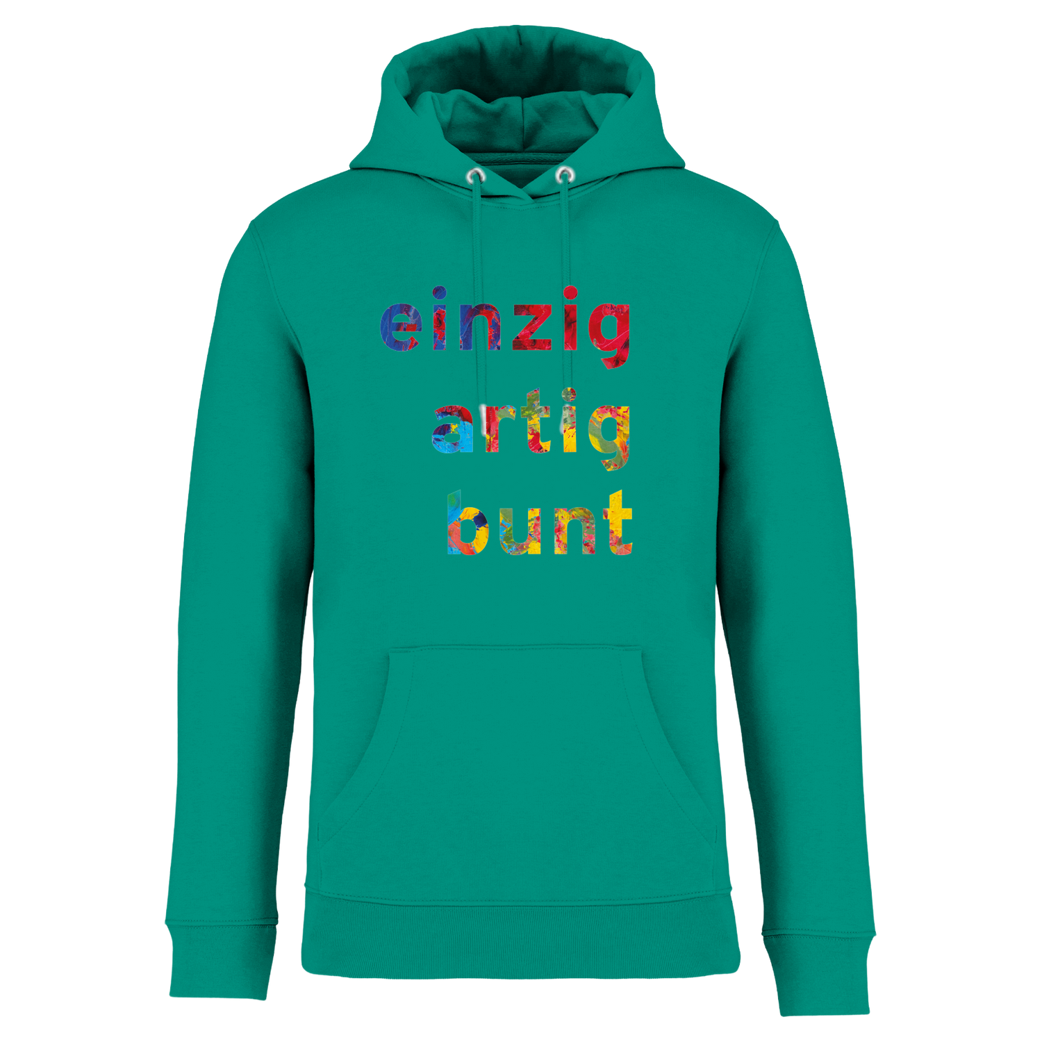 Der „einzigartigbunt“ Hoodie