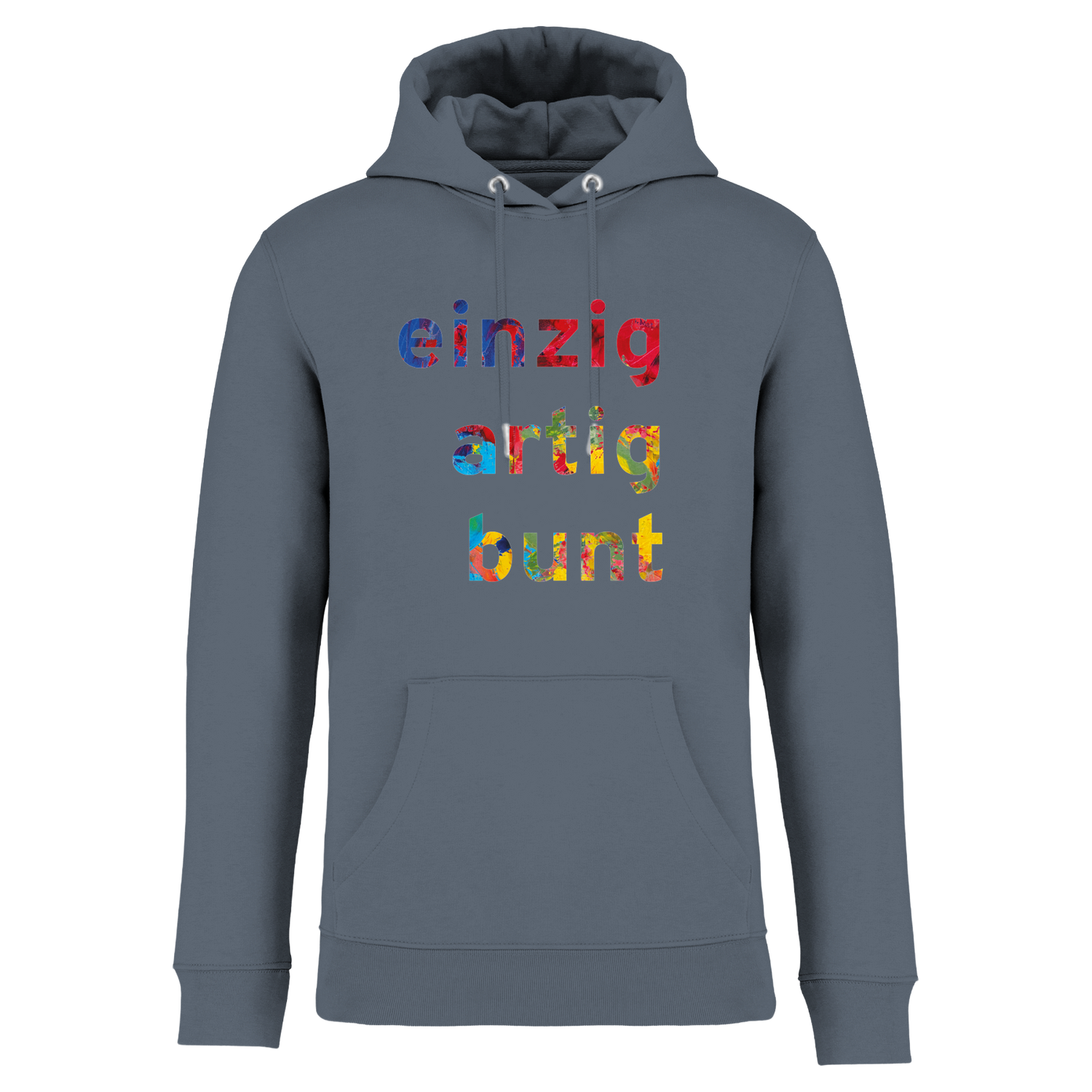 Der „einzigartigbunt“ Hoodie