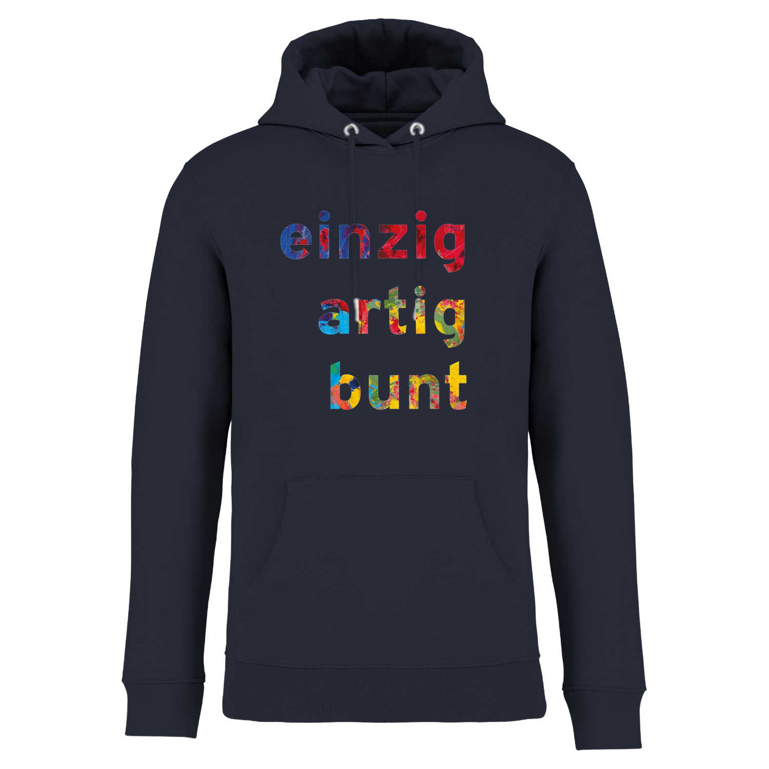Der „einzigartigbunt“ Hoodie