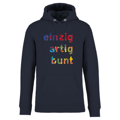 Der „einzigartigbunt“ Hoodie
